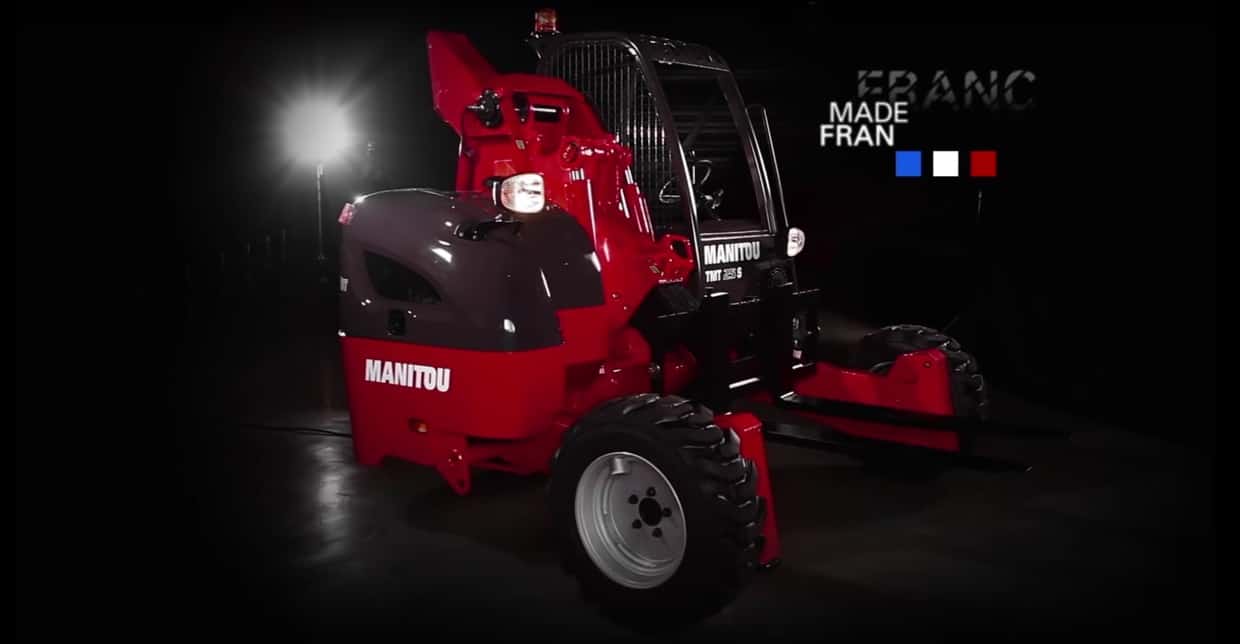 MANITOU TRUCK MOUNTED FORKLIFT